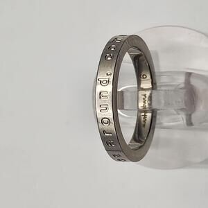 Mantraband Silver Tone What Goes Around Comes Around Ring (6)